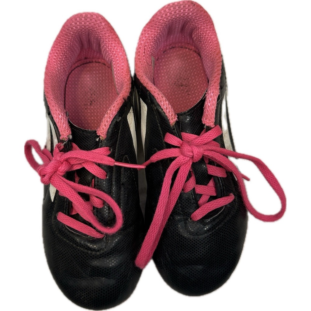 Adidas Girls 1 TRX FG Hard Ground Black Soccer Cleats